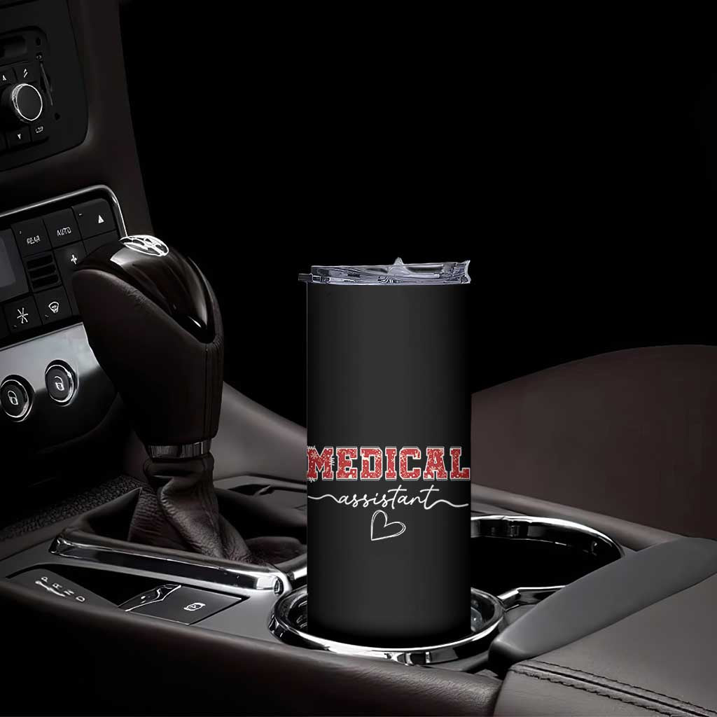 Christmas Medical Assistant Skinny Tumbler MA Nurse Gift - Print Your Wear