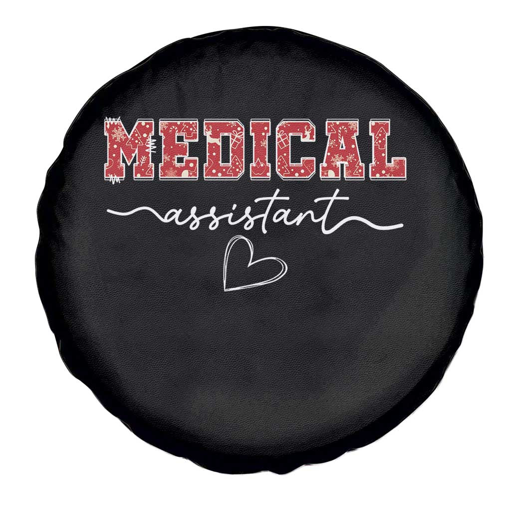 Christmas Medical Assistant Spare Tire Cover MA Nurse Gift TS10 Print Your Wear