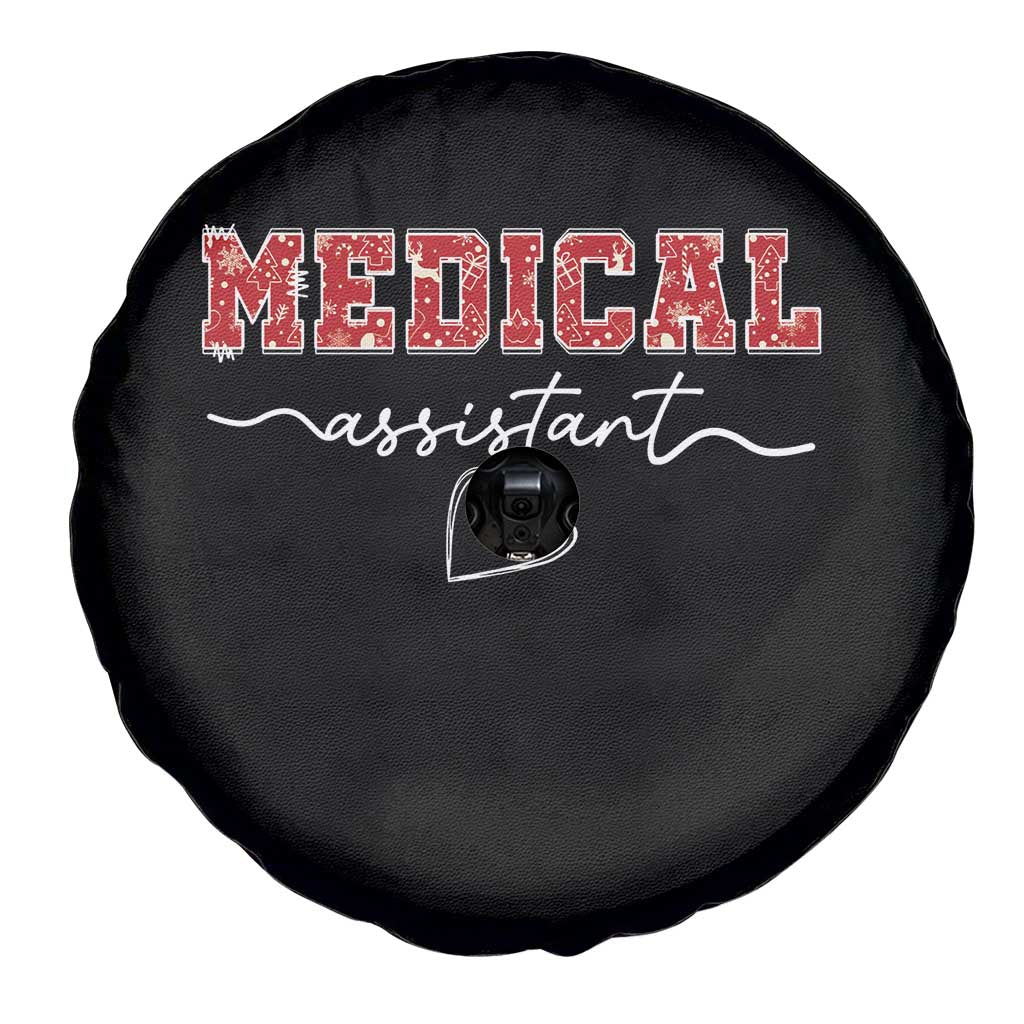 Christmas Medical Assistant Spare Tire Cover MA Nurse Gift TS10 Print Your Wear