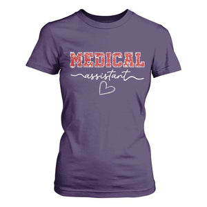 Christmas Medical Assistant T Shirt For Women MA Nurse Gift - Print Your Wear