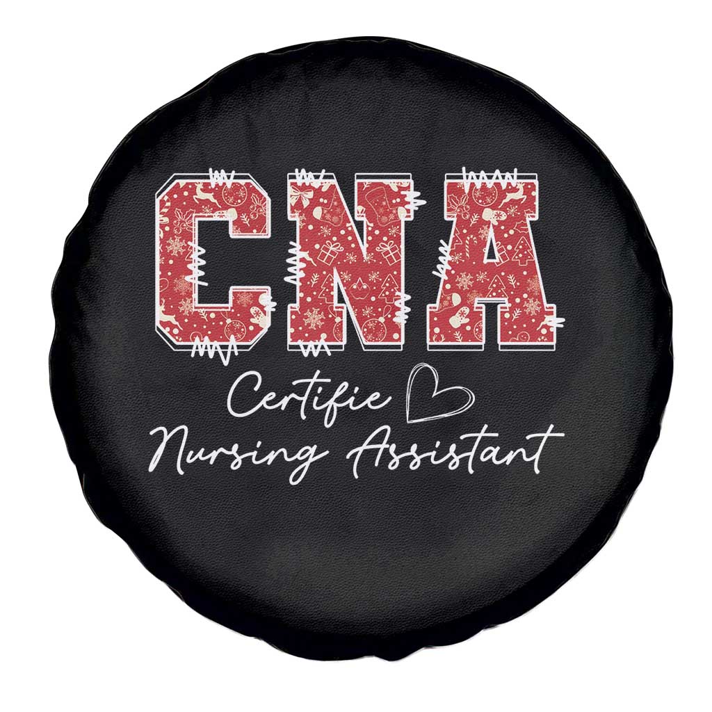 CNA Christmas Spare Tire Cover Certified Nursing Assistant Gift TS10 Print Your Wear