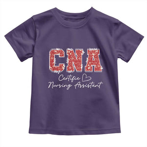 CNA Christmas Toddler T Shirt Certified Nursing Assistant Gift TS10 Purple Print Your Wear