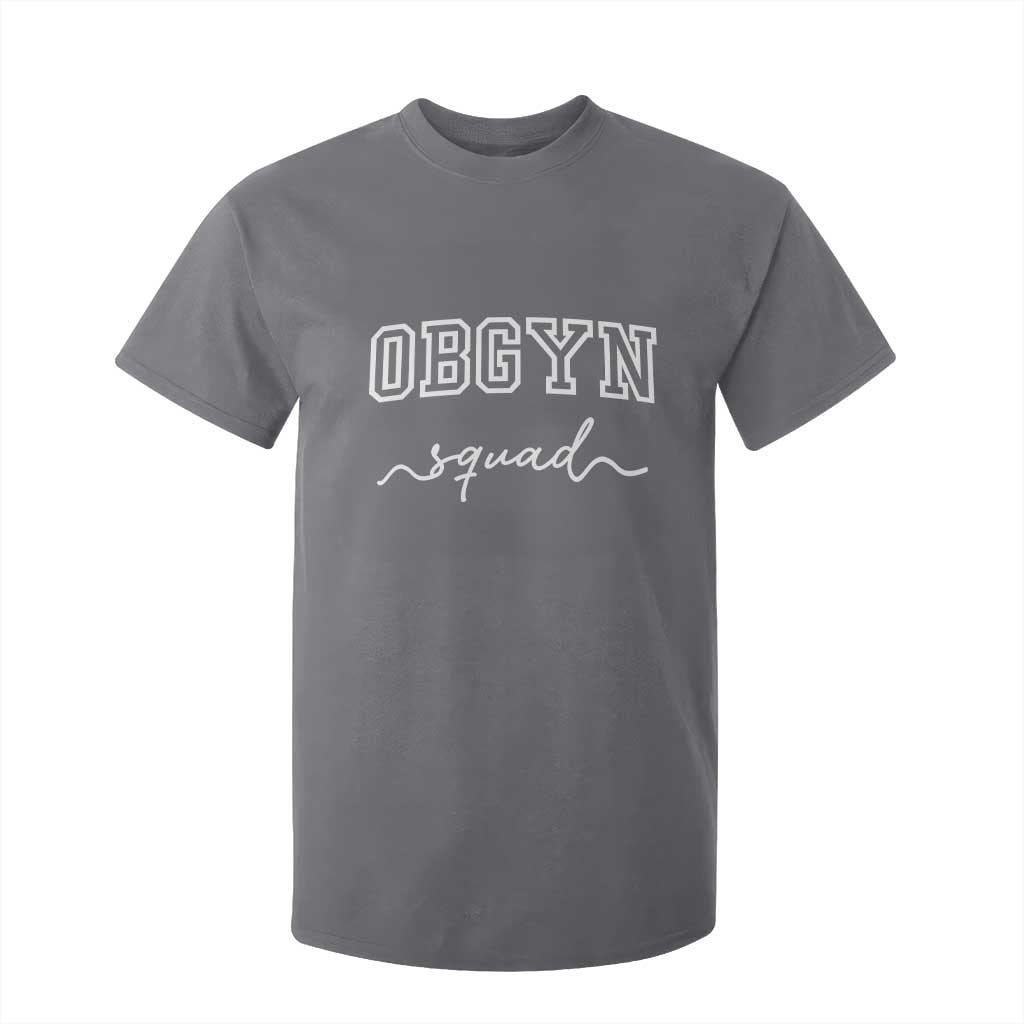 OBGYN Squad T Shirt For Kid Obstetrics And Gynecology Nurse TS10 Charcoal Print Your Wear