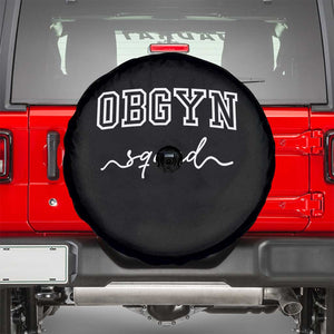 OBGYN Squad Spare Tire Cover Obstetrics And Gynecology Nurse TS10 Black Print Your Wear
