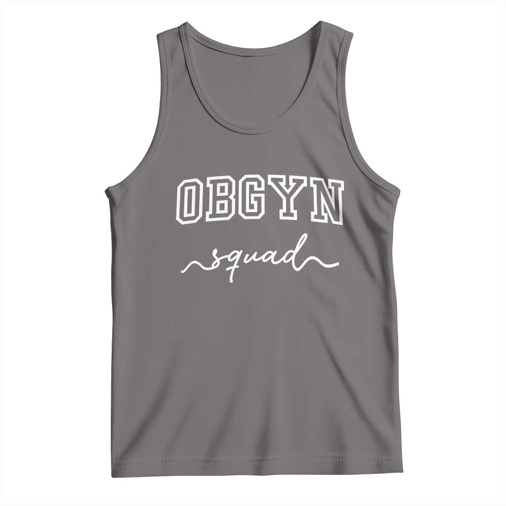OBGYN Squad Tank Top Obstetrics And Gynecology Nurse TS10 Deep Heather Print Your Wear