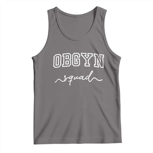 OBGYN Squad Tank Top Obstetrics And Gynecology Nurse TS10 Deep Heather Print Your Wear