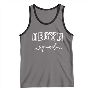 OBGYN Squad Tank Top Obstetrics And Gynecology Nurse TS10 Deep Heather Black Print Your Wear