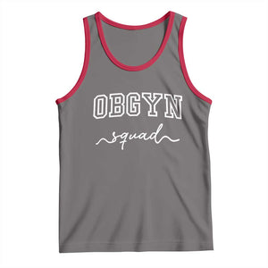 OBGYN Squad Tank Top Obstetrics And Gynecology Nurse TS10 Deep Heather Red Print Your Wear