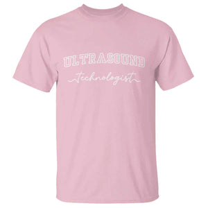 Ultrasound Tech T Shirt Technologist Gift Sonographer Sonography Student TS10 Light Pink Print Your Wear
