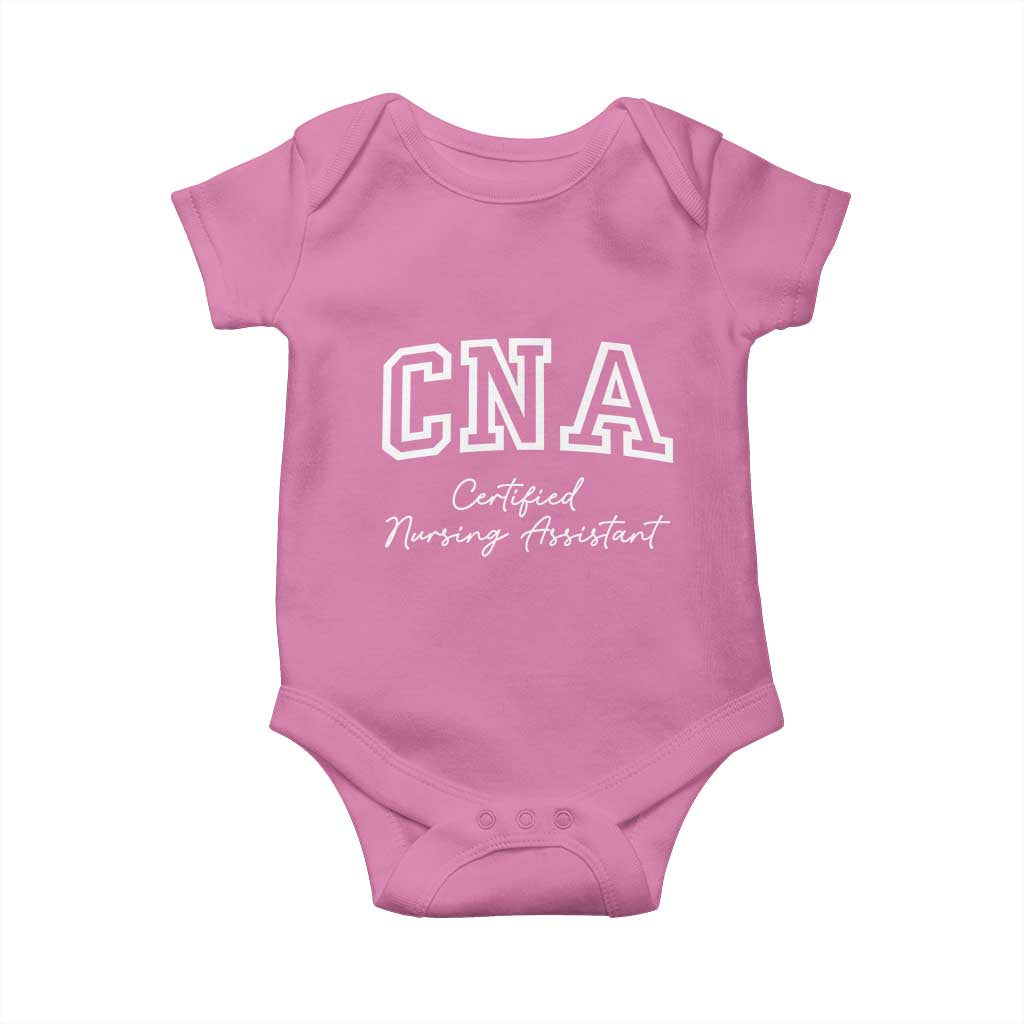 Certified Nursing Assistant Baby Onesie CNA Gift TS10 Azalea Print Your Wear