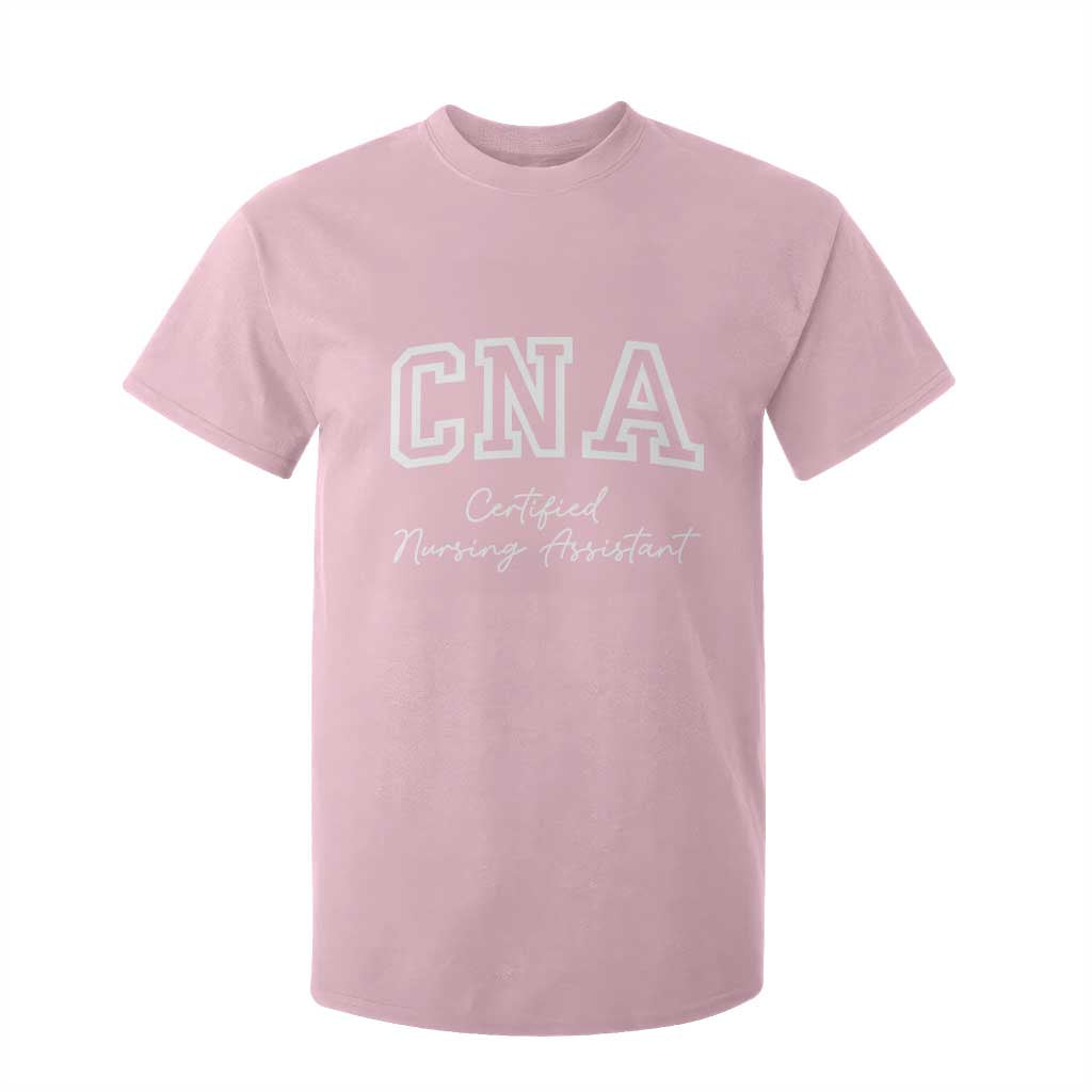 Certified Nursing Assistant T Shirt For Kid CNA Gift TS10 Light Pink Print Your Wear