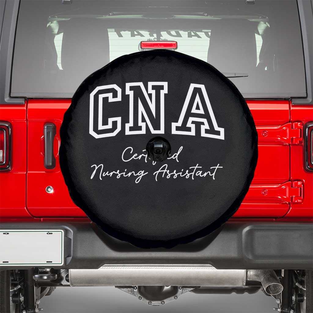 Certified Nursing Assistant Spare Tire Cover CNA Gift TS10 Black Print Your Wear