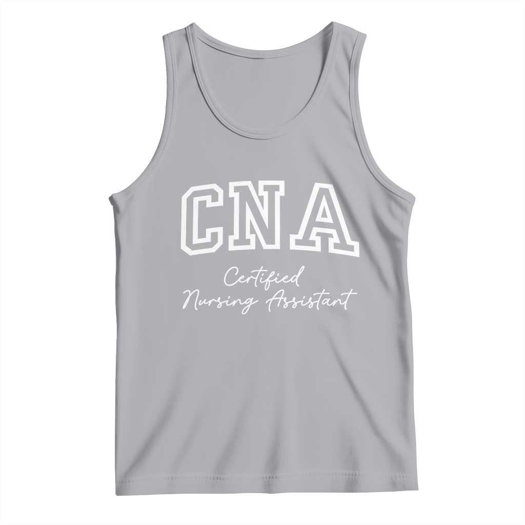 Certified Nursing Assistant Tank Top CNA Gift TS10 Athletic Heather Print Your Wear