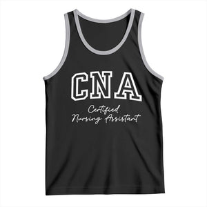 Certified Nursing Assistant Tank Top CNA Gift TS10 Black Athletic Heather Print Your Wear