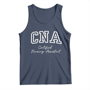 Certified Nursing Assistant Tank Top CNA Gift TS10 Navy Print Your Wear