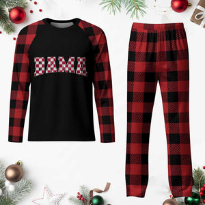 Vintage Bama Plaid Pajama Set Retro Checkered Varsity Alabama Lover AL State TS10 Buffalo Plaid Print Your Wear