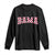 Vintage Bama Long Sleeve Shirt Retro Checkered Varsity Alabama Lover AL State TS10 Black Print Your Wear