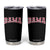 Vintage Bama Tumbler Cup Retro Checkered Varsity Alabama Lover AL State TS10 Black Print Your Wear