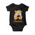 Tennessee Fan Baby Onesie Volunteers College Football Lover Game Day Messy Bun TS10 Black Print Your Wear