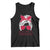 Alabama Fan Tank Top Bama Football Lover Game Day Messy Bun TS10 Black Print Your Wear