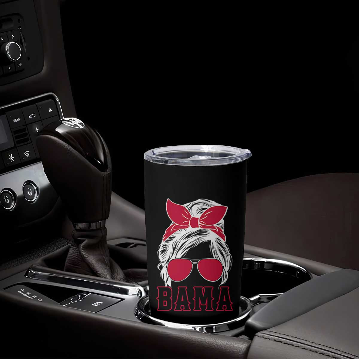 Alabama Fan Tumbler Cup Bama Football Lover Game Day Messy Bun TS10 Print Your Wear