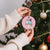 Metastatic Breast Cancer Awareness Ghost Ceramic Ornament Halloween Green Teal Pink Ribbon TS10 1pc Light Pink Print Your Wear