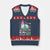 Metastatic Breast Cancer Awareness Ghost V-Neck Knit Sweater Vest Halloween Green Teal Pink Ribbon TS10 Navy Red Print Your Wear