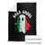 Gabagool Ghost Italian Throw Blanket Funny Halloween Costume Gaba Ghoul Pun - Print Your Wear
