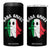 Gabagool Ghost Italian 4 in 1 Can Cooler Tumbler Funny Halloween Costume Gaba Ghoul Pun - Print Your Wear
