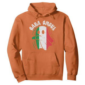 Gabagool Ghost Italian Hoodie Funny Halloween Costume Gaba Ghoul Pun TS10 Orange Print Your Wear
