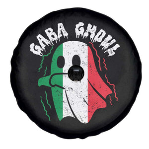 Gabagool Ghost Italian Spare Tire Cover Funny Halloween Costume Gaba Ghoul Pun TS10 Print Your Wear