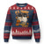 Funny Ghost Ugly Christmas Sweater It's Tricky Tricky Tricky 90s Nostalgia Halloween Costume TS10 Navy Red Print Your Wear