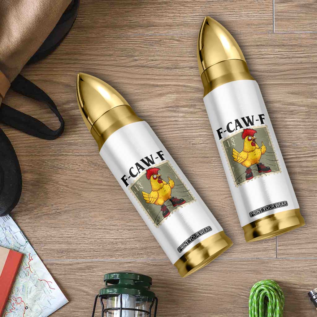 F Caw F Screaming Chicken Bullet Tumbler Metal Heavy Punk Rock Music TS10 Print Your Wear