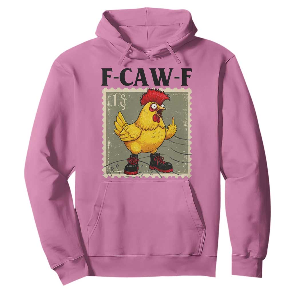 F Caw F Screaming Chicken Hoodie Metal Heavy Punk Rock Music TS10 Azalea Print Your Wear