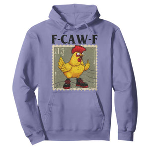 F Caw F Screaming Chicken Hoodie Metal Heavy Punk Rock Music TS10 Violet Print Your Wear
