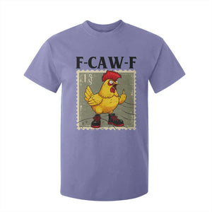 F Caw F Screaming Chicken T Shirt For Kid Metal Heavy Punk Rock Music TS10 Violet Print Your Wear