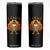 F-Caw-F Funny Turkey Skinny Tumbler Happy Thanksgiving Day Family Dinner TS10 Black Print Your Wear