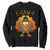 F-Caw-F Funny Turkey Sweatshirt Happy Thanksgiving Day Family Dinner - Print Your Wear