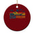 Marine 250th Anniversary Ceramic Ornament Patriotic Military Gift for Veterans TS10 1pc Red Print Your Wear