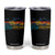 Marine 250th Anniversary Tumbler Cup Patriotic Military Gift for Veterans TS10 Black Print Your Wear