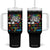 250 Years Of Eating Crayons Tumbler With Handle Marine Veteran 250th Anniversary TS10 One Size: 40 oz Black Print Your Wear