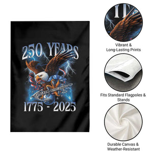 Marine Veteran 250th Anniversary Garden Flag Eagle Patriotic Military Gift for Marines Veterans TS10 Print Your Wear