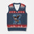 Marine Veteran 250th Anniversary V-Neck Knit Sweater Vest Eagle Patriotic Military Gift for Marines Veterans TS10 Navy Red Print Your Wear