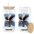 Marine Veteran 250th Anniversary Glass Can Eagle Patriotic Military Gift for Marines Veterans TS10 Print Your Wear