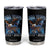Marine Veteran 250th Anniversary Tumbler Cup Eagle Patriotic Military Gift for Marines Veterans TS10 Black Print Your Wear