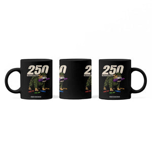 250 Years Of Eating Crayons Coffee Mug Vintage Bulldog Patriotic Veteran Military Gift TS10 Print Your Wear