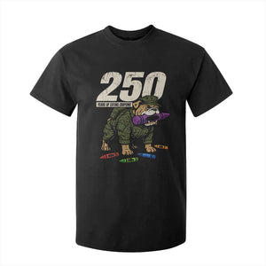 250 Years Of Eating Crayons T Shirt For Kid Vintage Bulldog Patriotic Veteran Military Gift TS10 Black Print Your Wear
