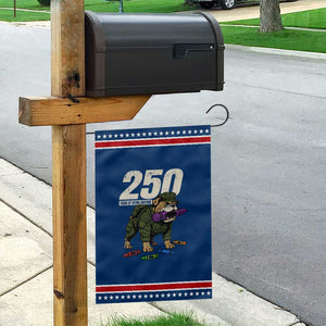 250 Years Of Eating Crayons Garden Flag Vintage Bulldog Patriotic Veteran Military Gift TS10 Classic Blue Red Print Your Wear