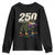 250 Years Of Eating Crayons Youth Sweatshirt Vintage Bulldog Patriotic Veteran Military Gift TS10 Black Print Your Wear