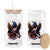 250 Years Of Eating Crayons Glass Can Funny Eagle 250th Anniversary Veterans Gifts TS10 Print Your Wear